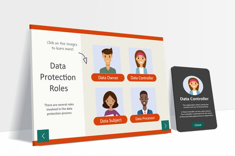 Instructional Design for a Data Protection Module project