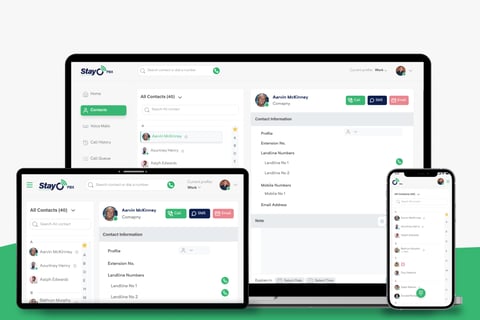 PBX Web App UI Design project