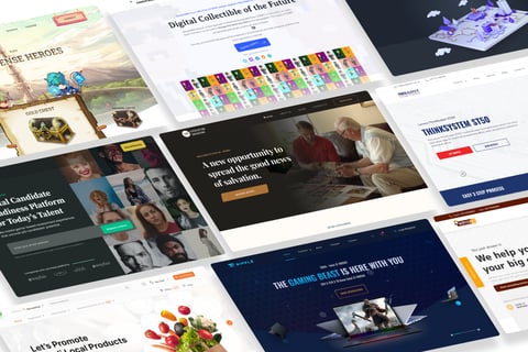 Landing Page Designs project