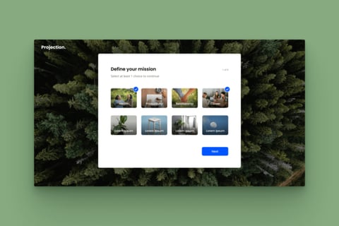UI Design for a Content Aggregator Website project
