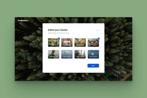 UI Design for a Content Aggregator Website project