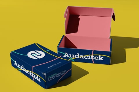 Brand Identity and Packaging Design for Audacitek Accessories project