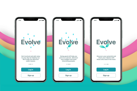 Native iOS and Android App for Volunteering project