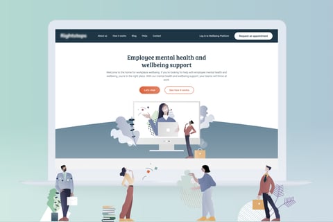 Digital Transformation of an Employee Wellness Platform and Website project
