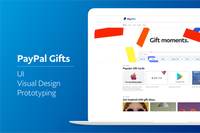 PayPal Gifts | Web and Mobile App