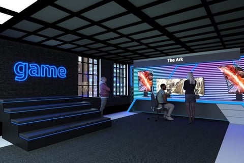 Samsung 837X Gaming Room Design project