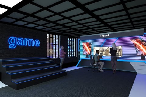 Samsung 837X Gaming Room Design project