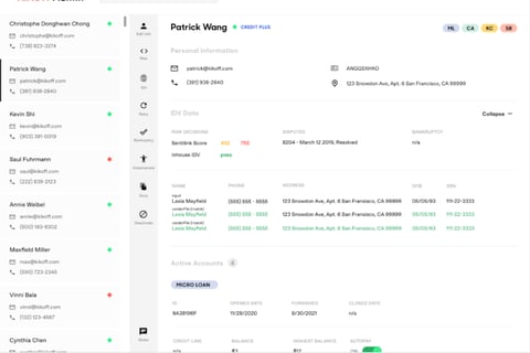 Fintech Admin Dashboard Redesign project