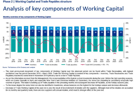 Financial Analysis for the Purpose of Working Capital Optimization project