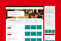 UI/UX Design for HSBC Global Banking Platform