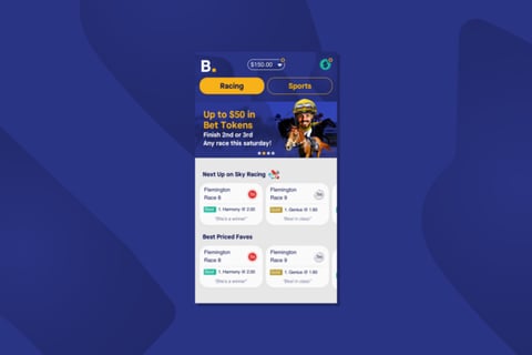 Creative Direction Concepts and UI/UX for a Sports Wagering Platform project