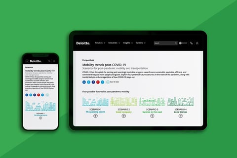 Marketing Campaign for Deloitte's Future of Mobility project