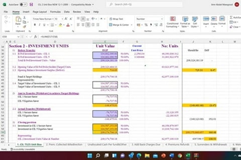 Automation of an Investment Portfolio Management System project