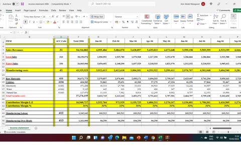 Business Plan for a Manufacturing Company project