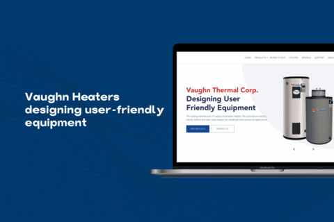 Vaughn | A Website Design for Cement-lined Water Heaters project