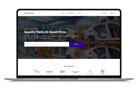 Autopart Africa | A Spare Part Website for Automobiles project