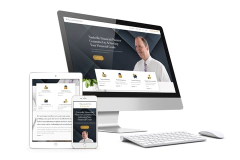 Financial Services Website Design / CRO / Lead Generation project