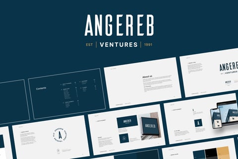 Identity Design for Angereb Ventures project