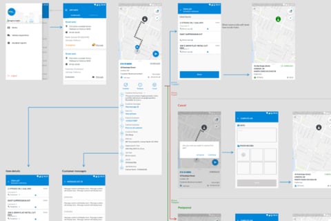 Localz Technician and Delivery App project