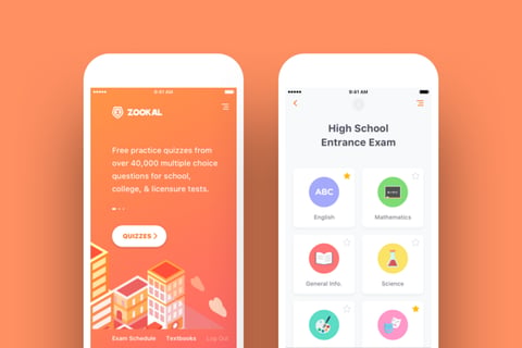 Zookal - Test Prep App project