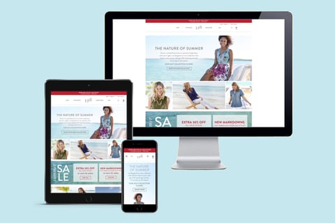 J.Jill Website Redesign project