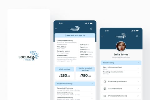 Locumtree | Web and App Solution for Pharmacies and Pharmacists project