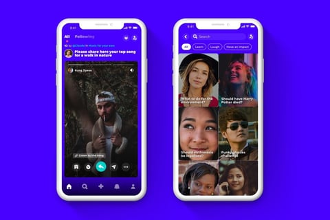 YurOn | Social Media Redesign project