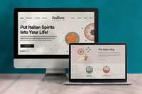Italian Spirits | Branding and Web Design