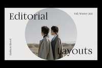 Editorial Layouts - Template Design