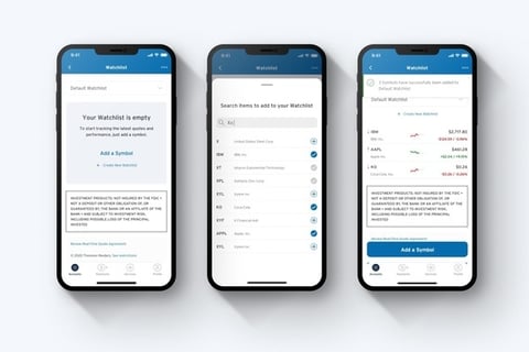 Citibank—Web, iOS, and Android Design project