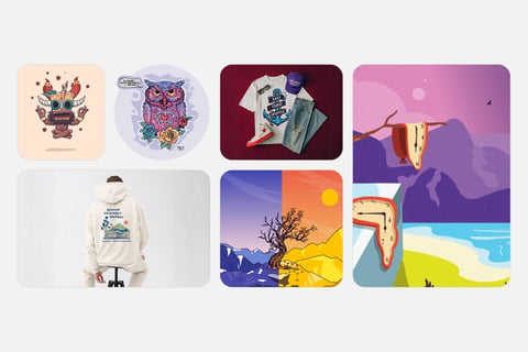 Brand & Illustration Works Collection project