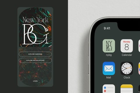 Augmented Reality App for the New York Botanical Garden project