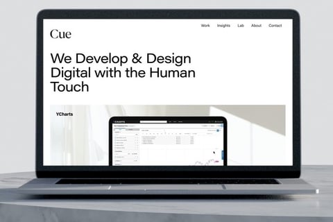 Cue Studio Website and Brand Refresh project