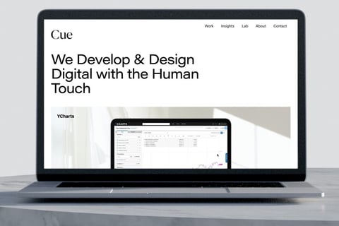 Cue Studio Website and Brand Refresh project