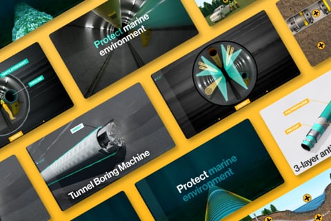 3D Animations for Enbridge Line 5 project