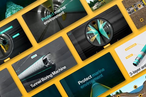 3D Animations for Enbridge Line 5 project