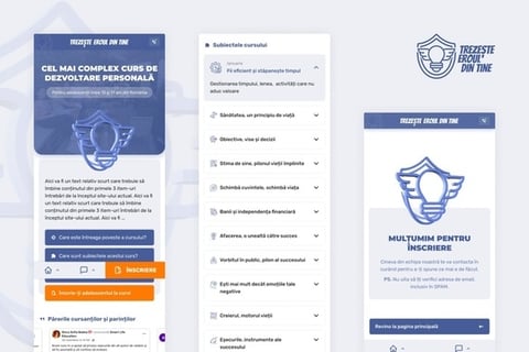 Eroul | Educational Program with Custom Platform project