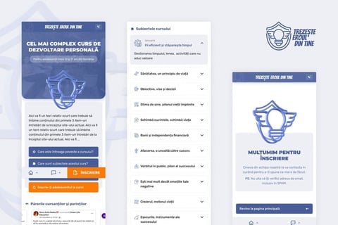 Eroul | Educational Program with Custom Platform project