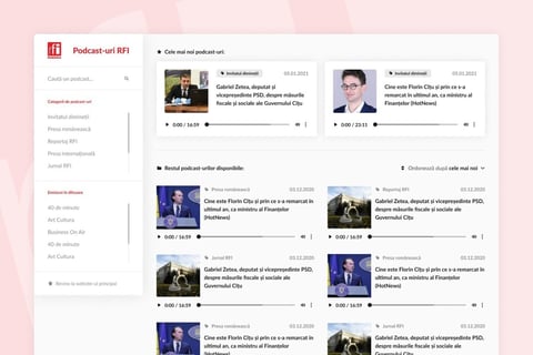 RFI Podcast | Streaming Platform project