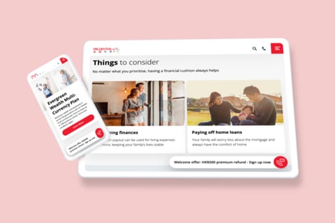 Content Design for an Insurance Company project