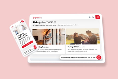 Content Design for an Insurance Company project