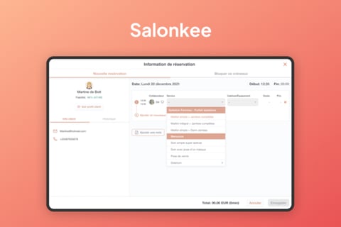 Salonkee l UI Redesign project
