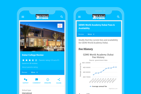 WhichSchoolAdvisor.com: Education News and Reviews Website project
