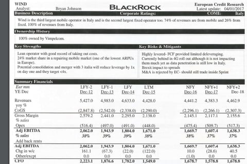 Investment Memo on a European Telecom project