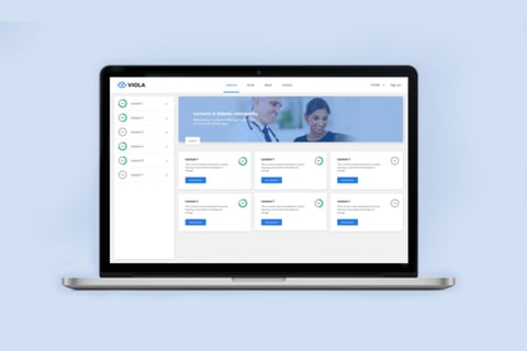 VIOLA | Medical Learning Platform project