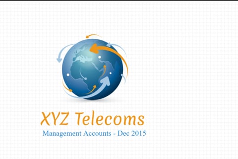 Monthly Management Reporting for a Telecom Company project