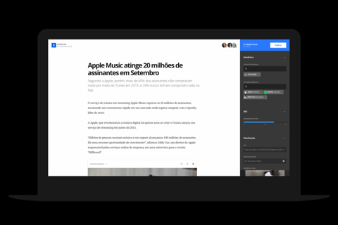 Globo.com, Backstage | Case Study project
