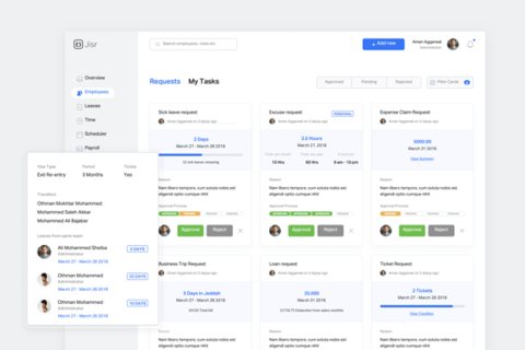 Jisr HR Web App project