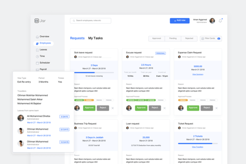 Jisr HR Web App project