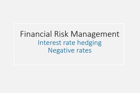 Negative Interest Rates project